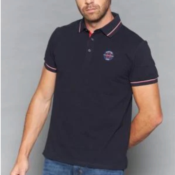 Harcour Equestrian Mens Pampelonne Cotton Pique Polo Shirt size L with DIHP logo - Picture 4 of 4